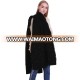 Wholesale 2018 hot sale fashion accessories shawl high quality cheap black plain long gold pearl winter scarf